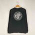 ハフ HUF サークルロゴ 両面プリント クルーネック ロングスリーブ Tシャツ メンズ import:M